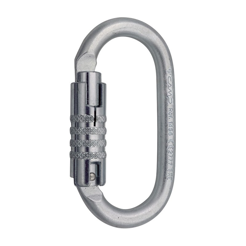 OVALE ACCIAIO PRO 3LOCK MOSCHETTONE