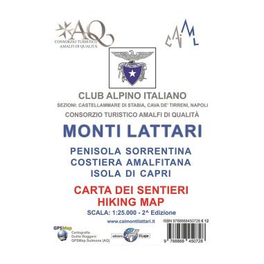 CARTA MONTI LATTARI