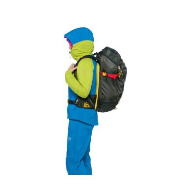 MOONLITE BACKPACK 30lt. black/yellow