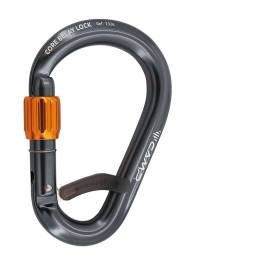 CORE BELAY LOCK gunmetal moschettone