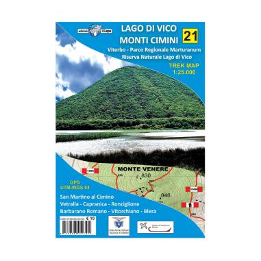 CARTA LAGO DI VICO E MONTI CIMINI